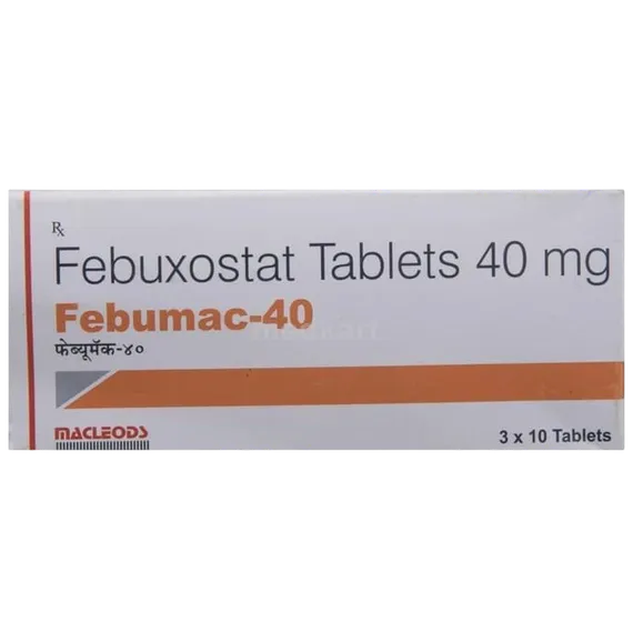 febumac 40mg tablet 10's